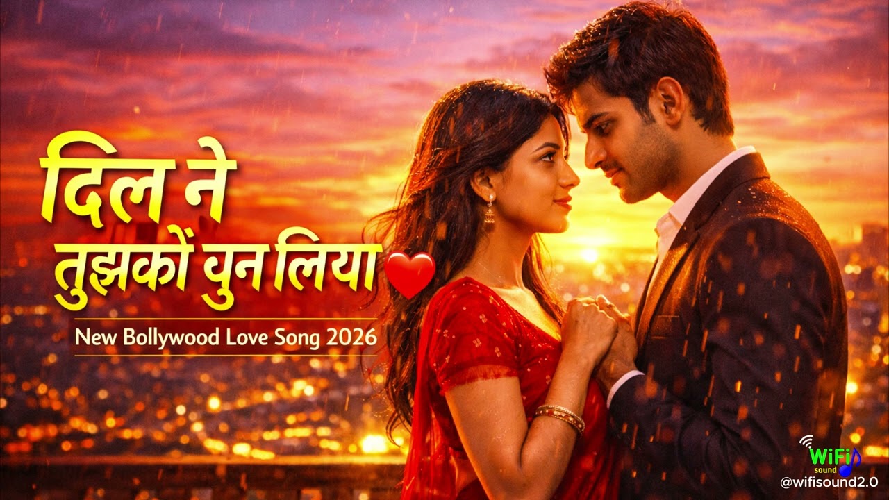 दिल ने तुझको चुन लिया ❤️ | New Bollywood Romantic Song 2026 | Heart Touching Love Song |