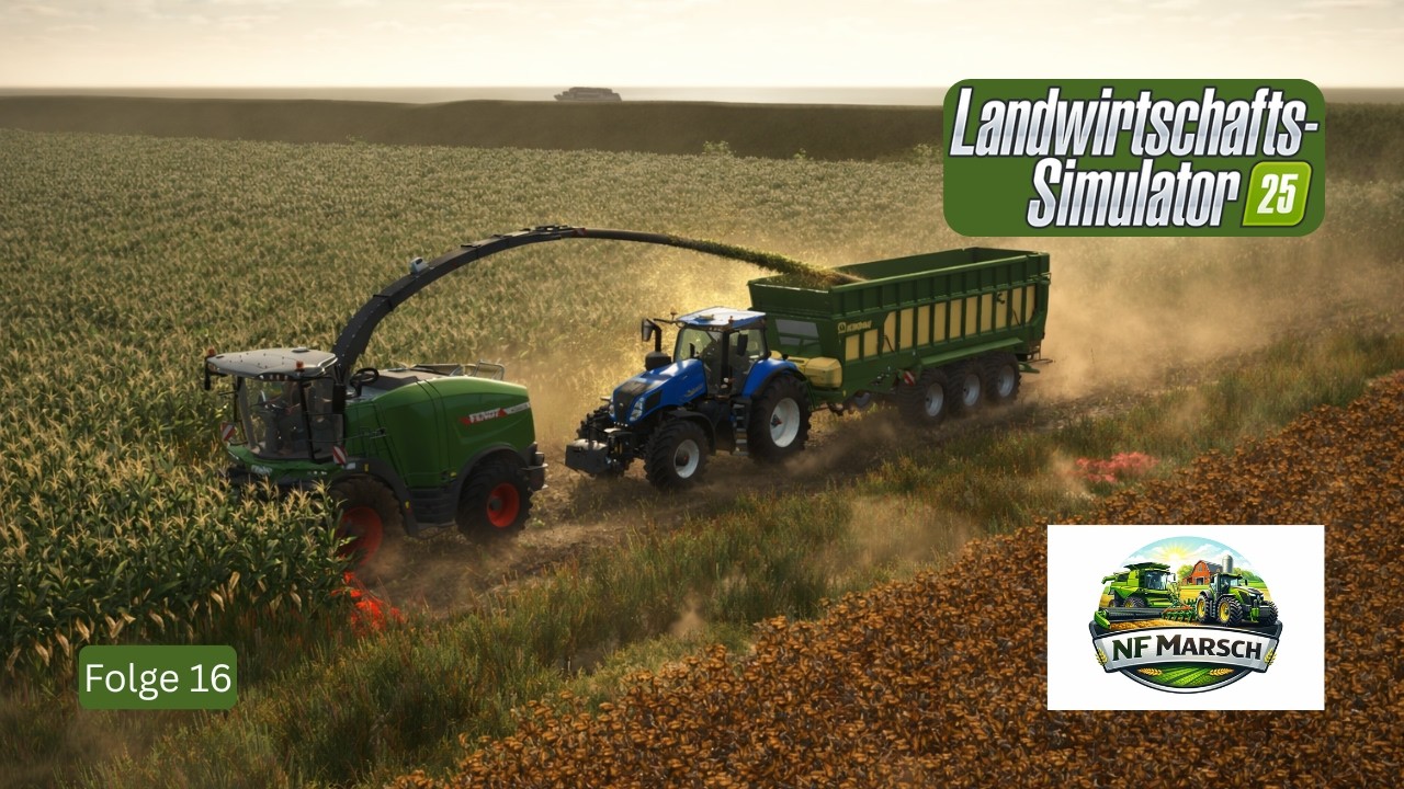 LS25 NF Marsch 🚜 F16 | Aggressiv im LS25?! Chaos-Missionen für das Sägewerk 💸