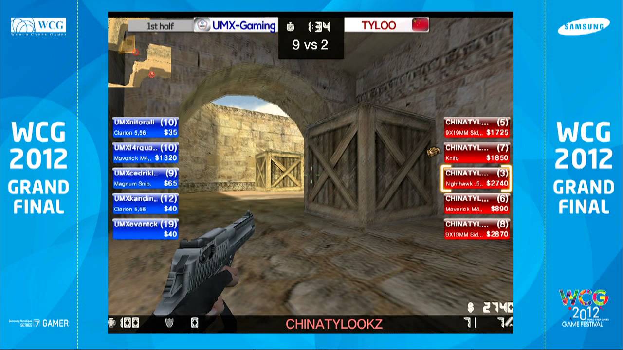 [WCG2012GF] ENG CSO Tyloo vs UMX Gaming