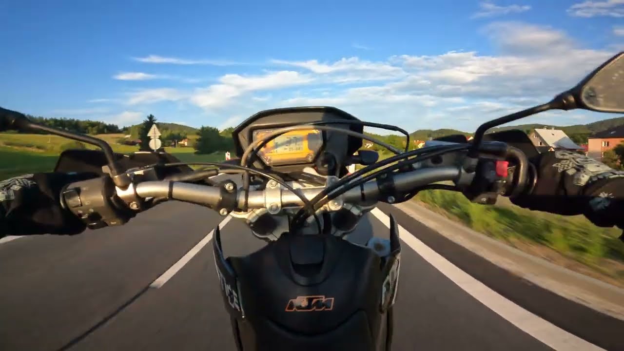 KTM 640 LC4 SM | Pure Engine Sound | POV | 4K