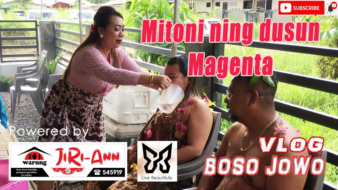 Mitoni/tingkeban ning dusun Magenta - Vlog Jowo Songko Suriname