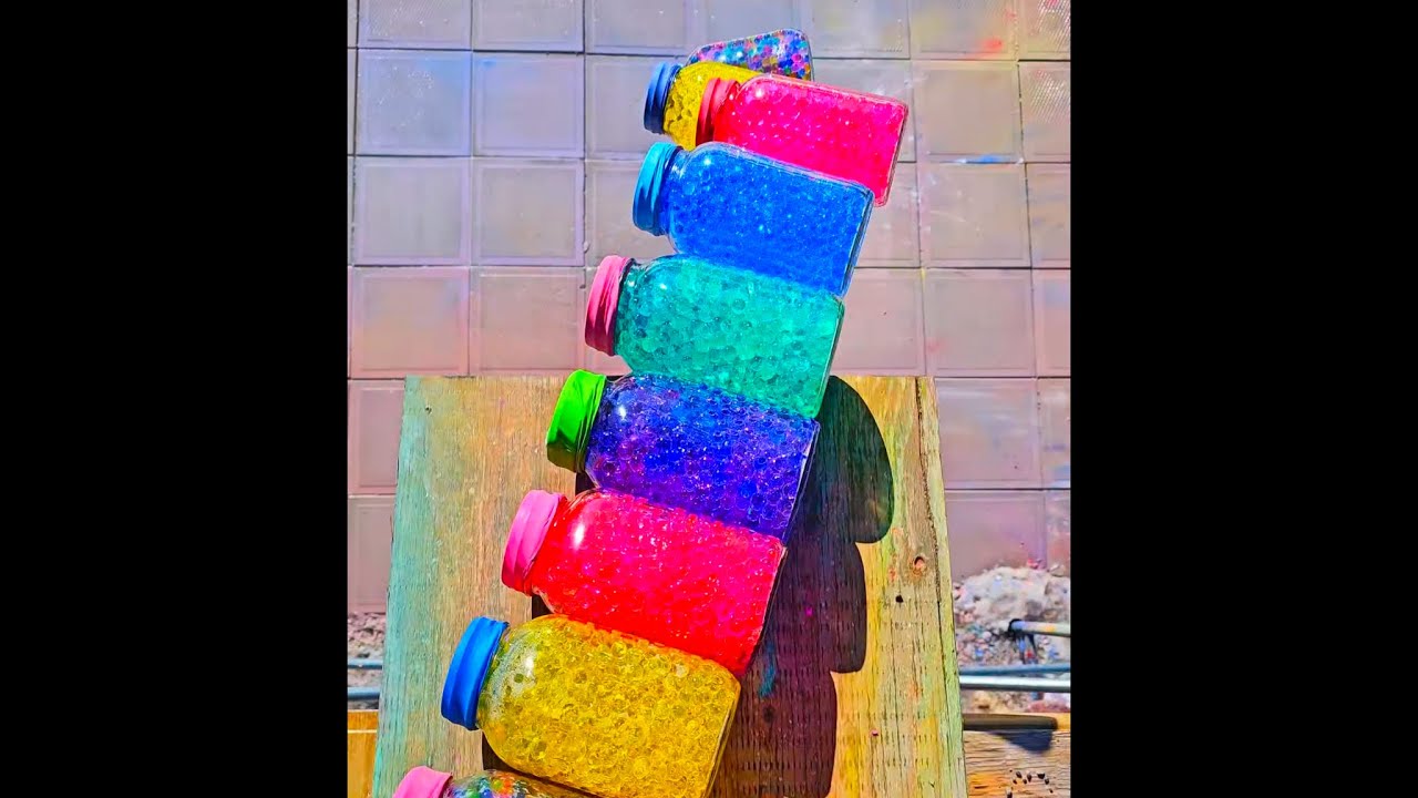 🎈Breaking Glass Bottles and Balloon Drops! Crushing Crunchy & Soft Things!🔥