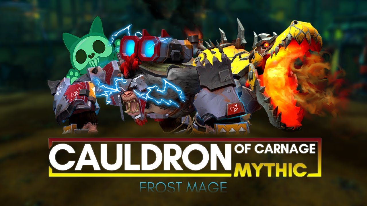 Osmoze vs Mythic Cauldron of Carnage - Frost mage PoV