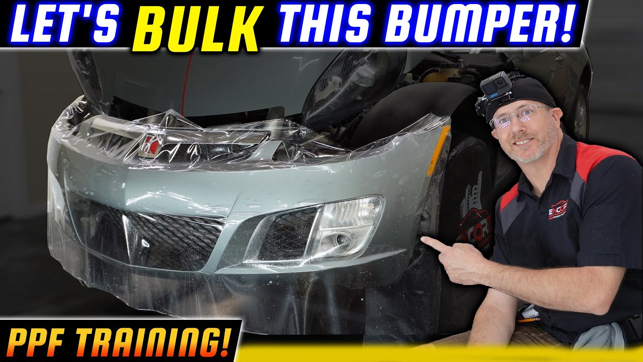 Bulk PPF Installation on a Front Bumper | Paint Protection Film: Expert Tips & Techniques