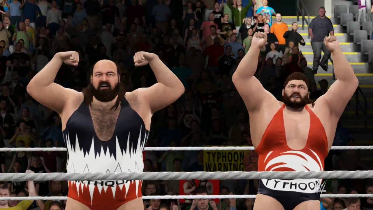 WWE 2K17 The Natural Disasters vs. The Bushwhackers (PS4, Xbox One)