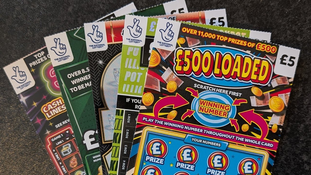 £25 Mix of £5 Allwyn UK National Lottery Scratch Cards