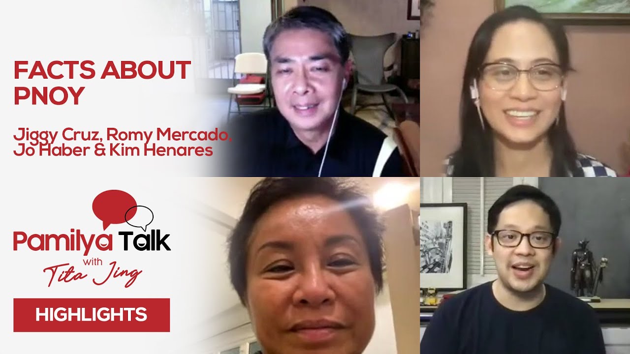 Facts about PNoy by Jiggy, Romy, Kim and Jo Anne | Pamilya Talk Special