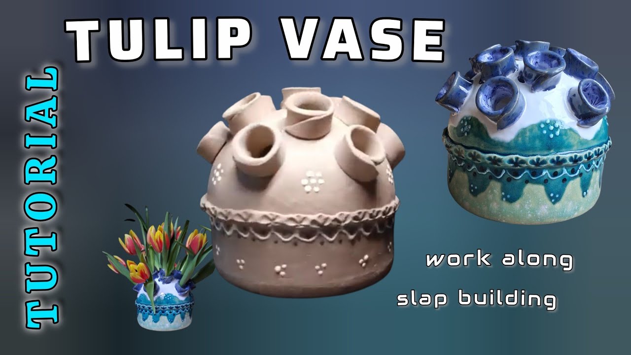 # 39 👐🏻TUTORIAL tulip vase. Work-a-long.
