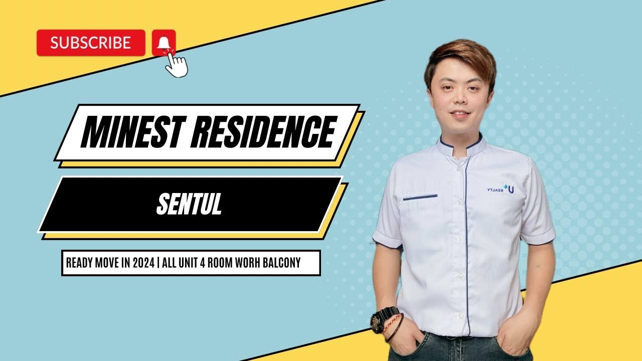 Minest Residence @ Sentul | FREEHOLD | All Unit With 4 Rooms | READY Move In 2024