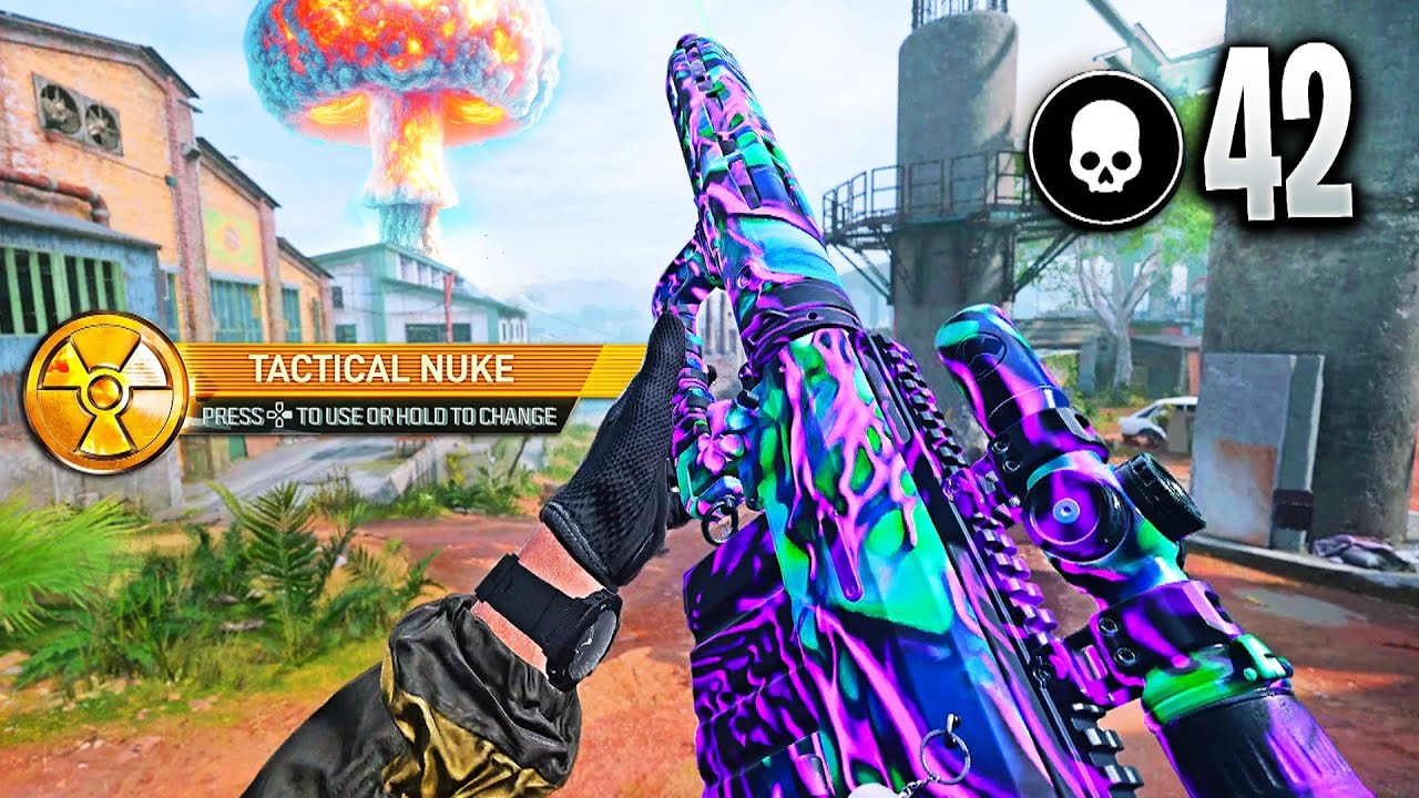 I got 42 kills without dying with this sniper...