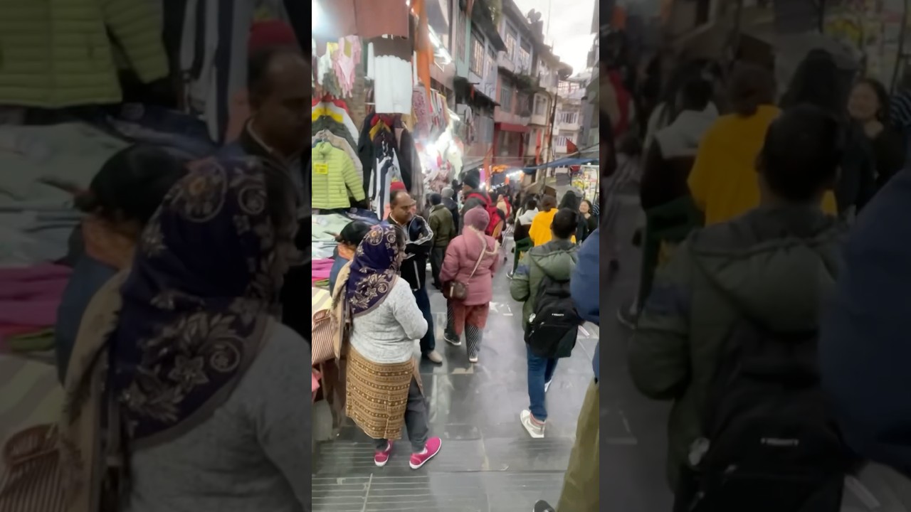 Mg marg gangtok famous market #gangtok #mgmarggangtok #mgmarket #market #gangtoksikkim