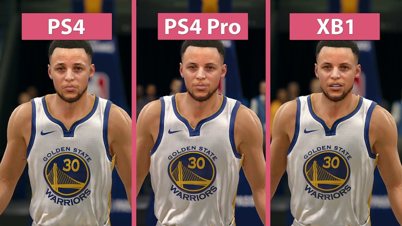 NBA Live 18 &ndash; PS4 vs. PS4 Pro vs. Xbox One Graphics Comparison
