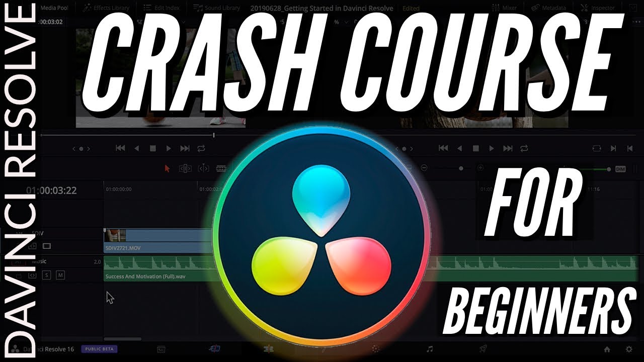 DaVinci Resolve 16:  Crash Course for Beginners | Basics Tutorial