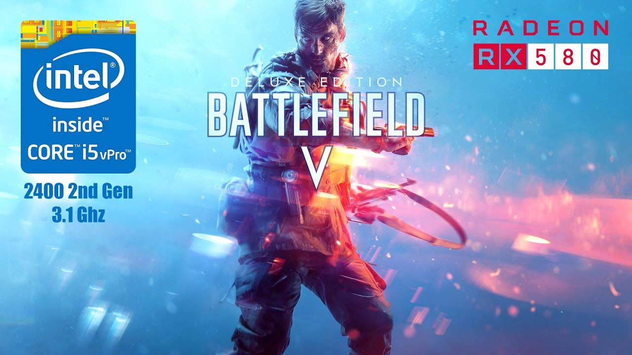 Battlefield V Core i5 2400 All setting Ultra High Medium Low  ( Rx 580 nitro+ 8GB )