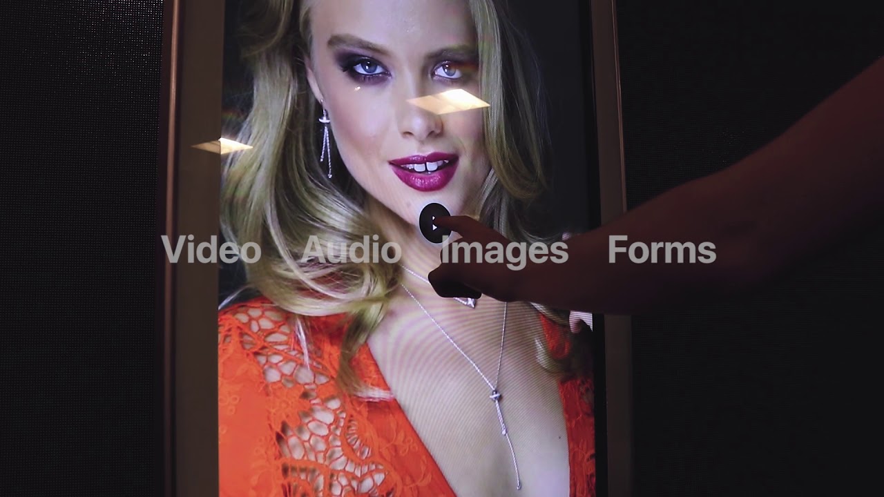 Digital Screen Displays Free Standing Display Unit