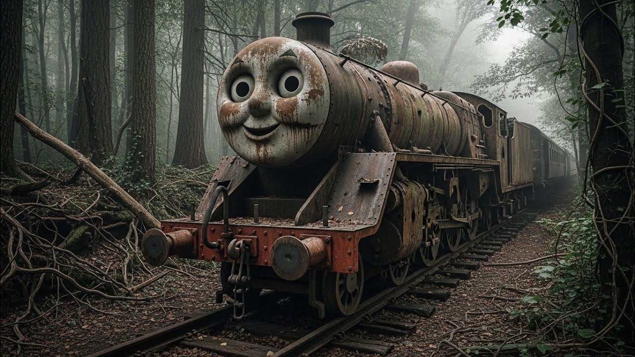 ASMR Restoration – Abandoned Thomas Train Found in the Forest | Full Rebuild