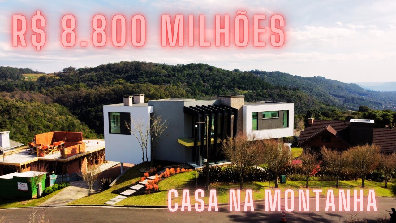 O MELHOR PROJETO DO BRASIL 870 M ALPHAVILLE GRAMADO ELEVADOR PISCINA INFINITA