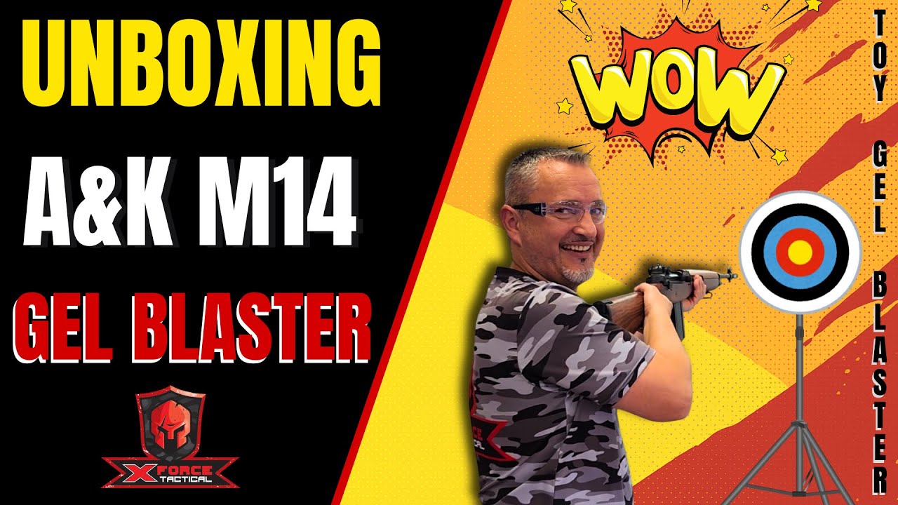 Unboxing a Classic M14-Inspired Gel Blaster | A&K M14