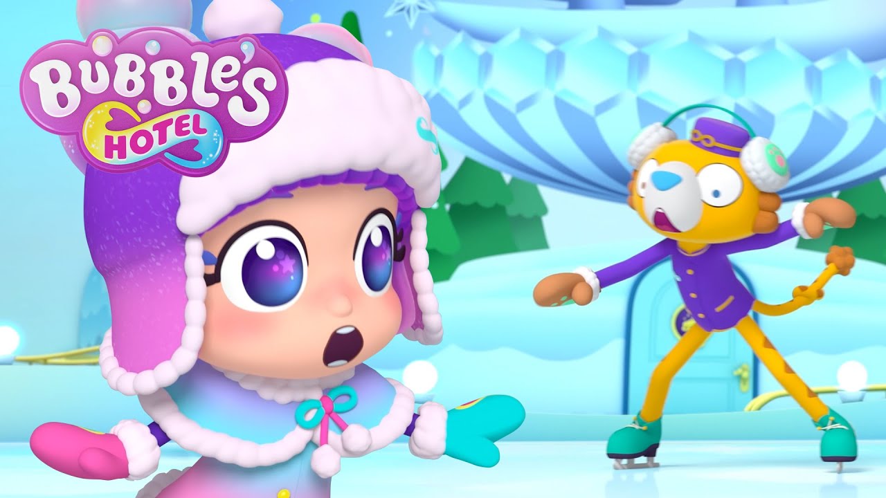Bubble's Hotel 🫧 Full Episode 🫧 Spinning Out ⛸️ Winter Cartoon for Kids