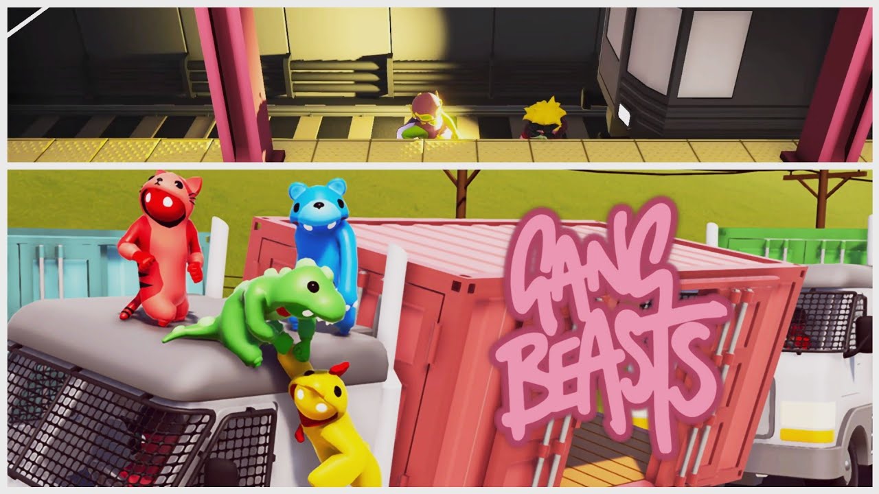 plays Gang Beasts