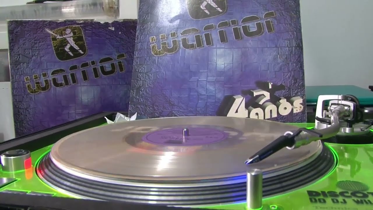 LP WARRIOR 4 ANOS COMPLETO &eacute; mais um Disco de vinil que faz Sucesso na Discoteca do DJ Willinha