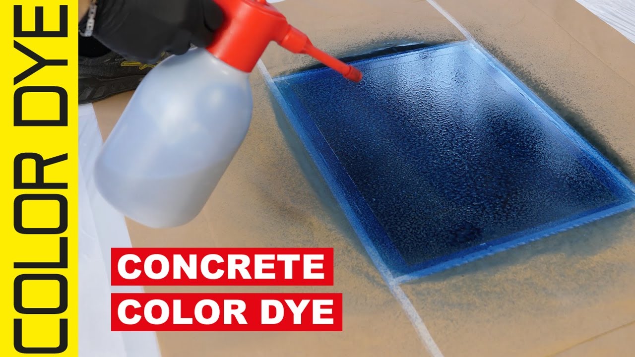 Concrete Color Dye, ideal for flooring and concrete artifacts