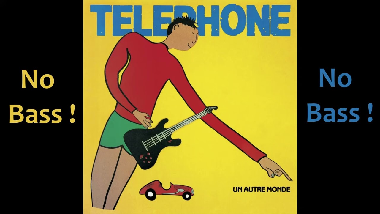 Un Autre Monde ► Téléphone ◄🎸► No Bass Guitar ◄🟢 Clic 👍🟢