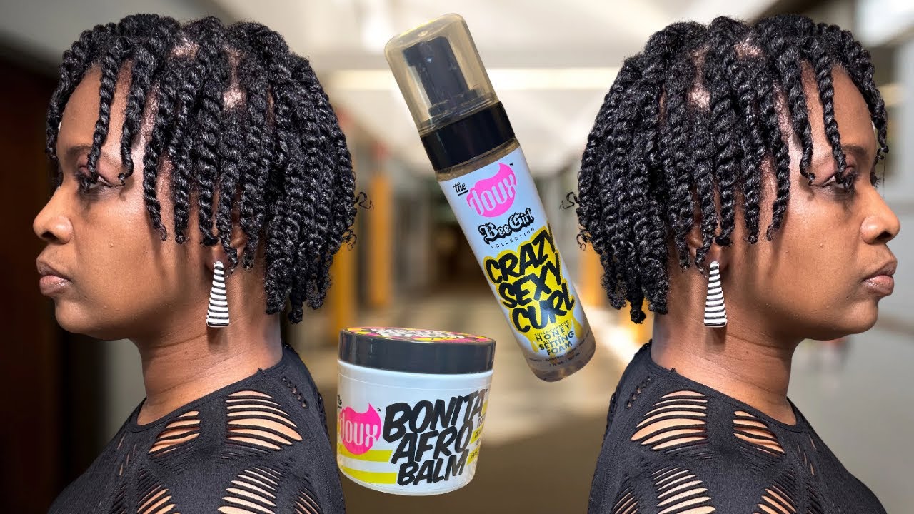 I TRIED THE DOUX ON MY MINI TWISTS SHORT NATURAL HAIR