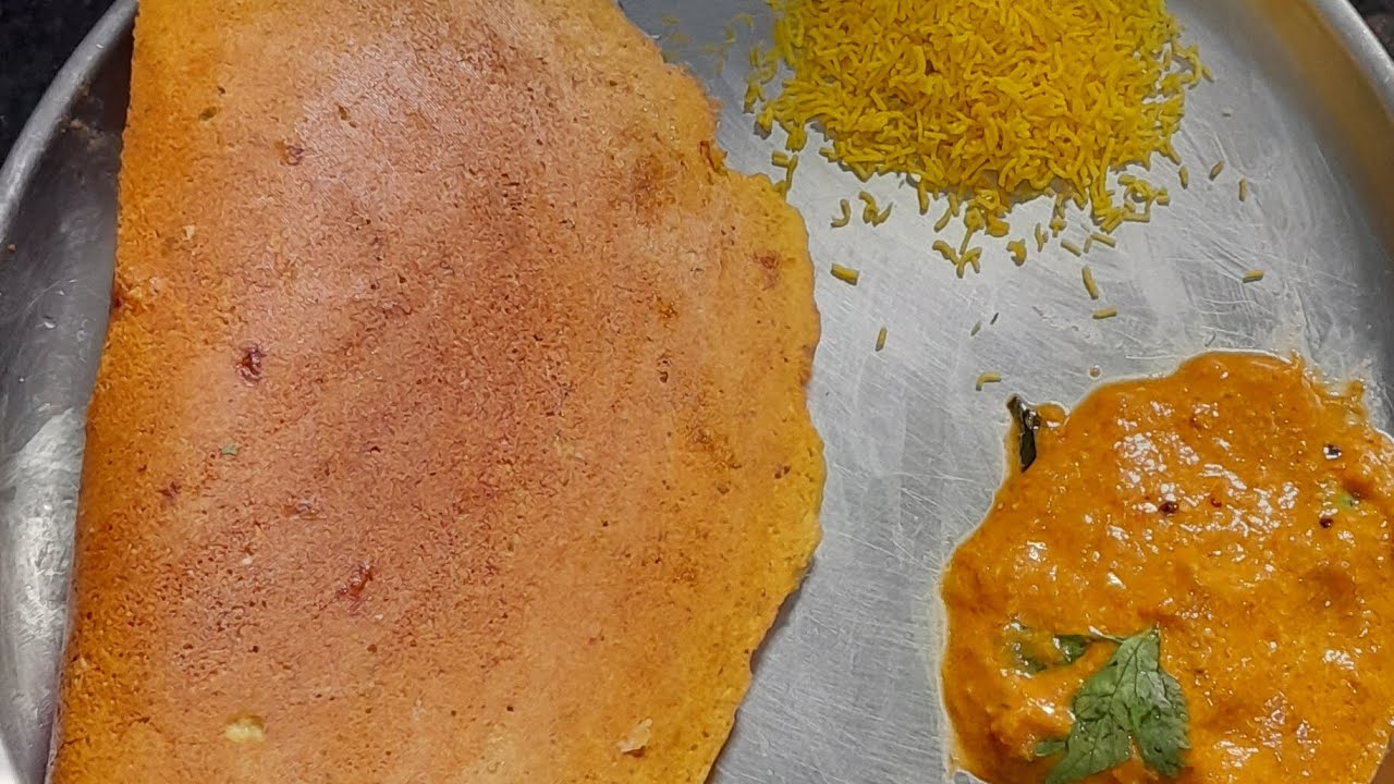 Breakfast Recipe Protein Rich Moong dal Dosa...@KishorisParadise 