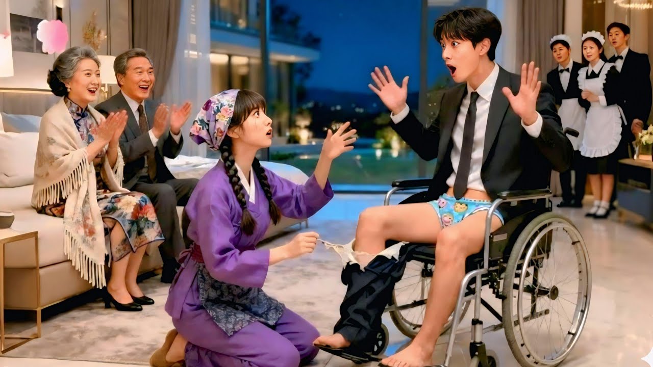 يسخر منها الجميع لغبائها ويجبرونها على الزواج من رجل مقعد يُشاع أنه منعزل لكنه لا يُبالي إلا بها