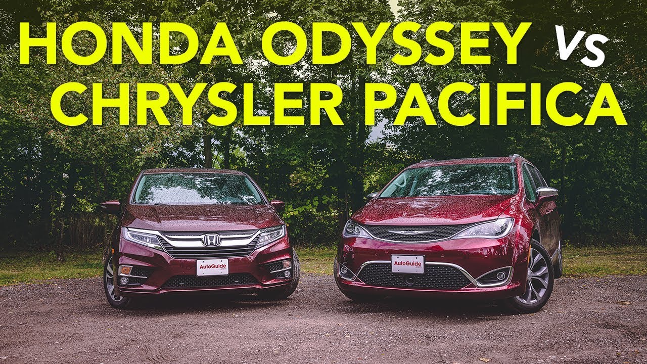2018 Honda Odyssey vs 2017 Chrysler Pacifica