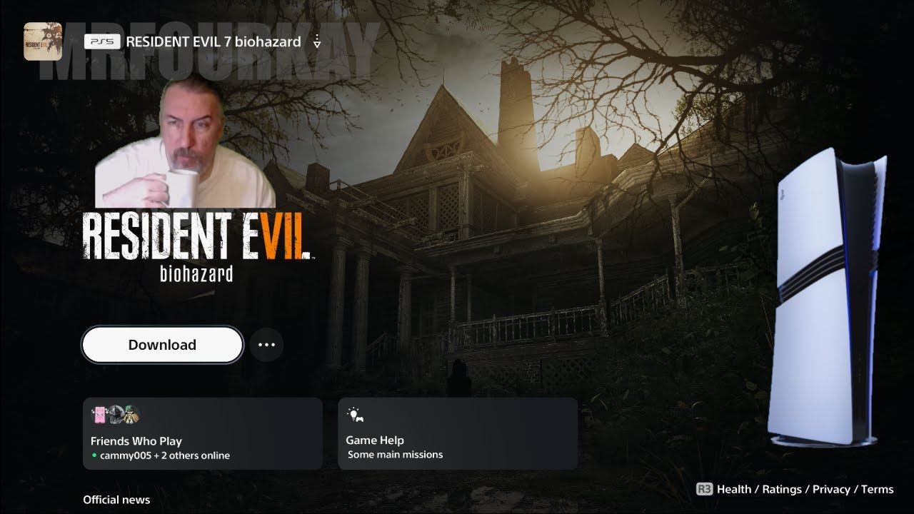 Resident Evil 7 : Biohazard  PS5 Version  Live Stream # 1