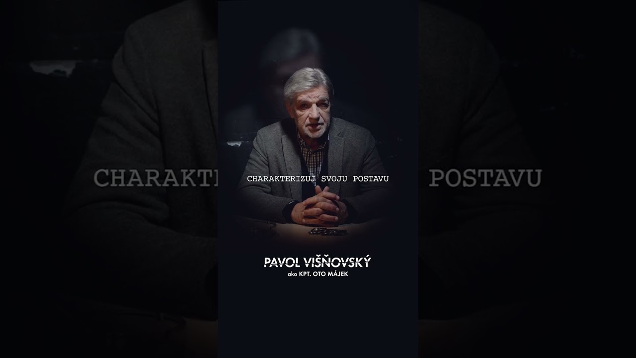 Charakterizuj svoju postavu - Pavol Vi&scaron;ňovsk&yacute;! | #Klamstvo od 20. 2. 2023 a už teraz na Voyo