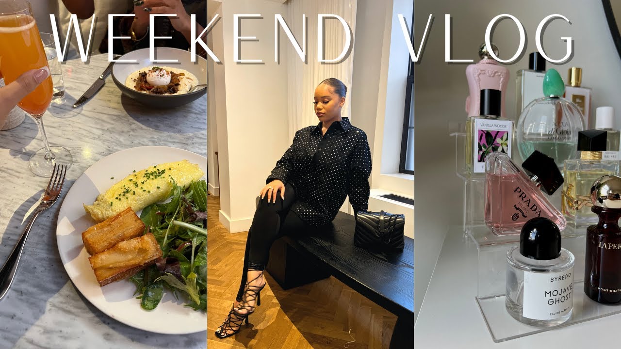 VLOG | New Fragrances, GRWM, My Life Is Not Soft, DC Brunch, etc.