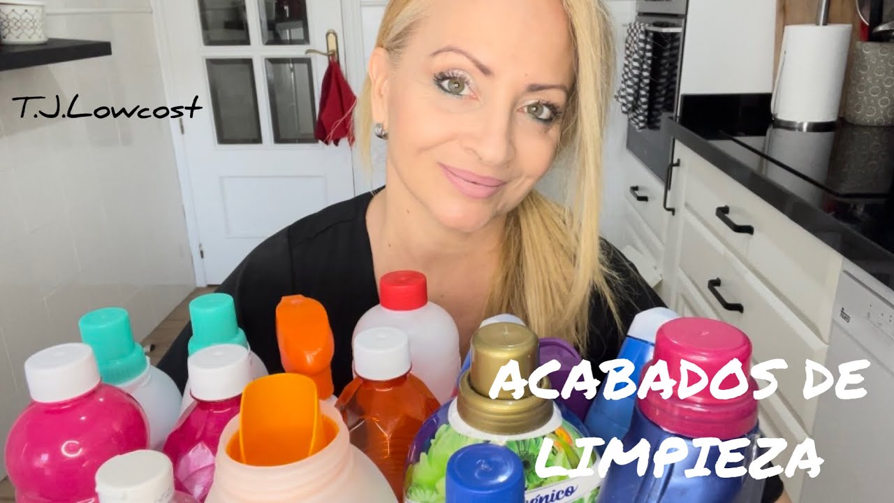 Productos de limpieza terminados 🧽🧹🪣