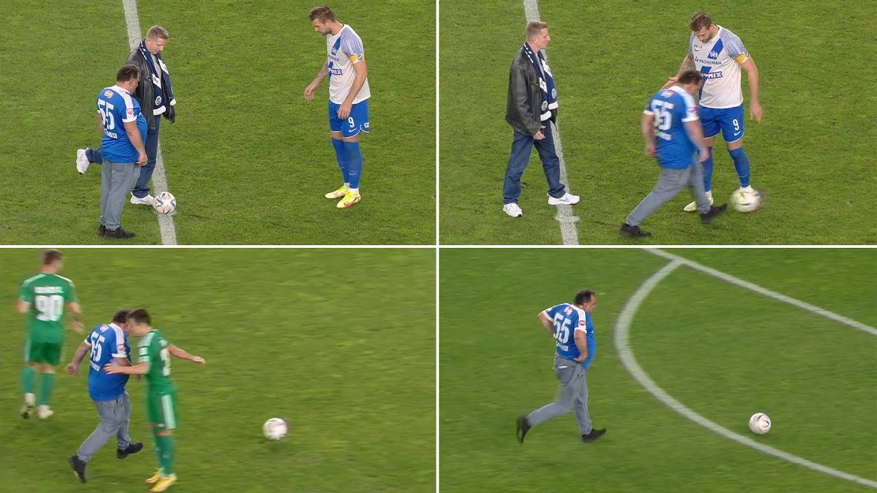 Kapura tört a kezdőrúgás után egy MTK-szurkoló