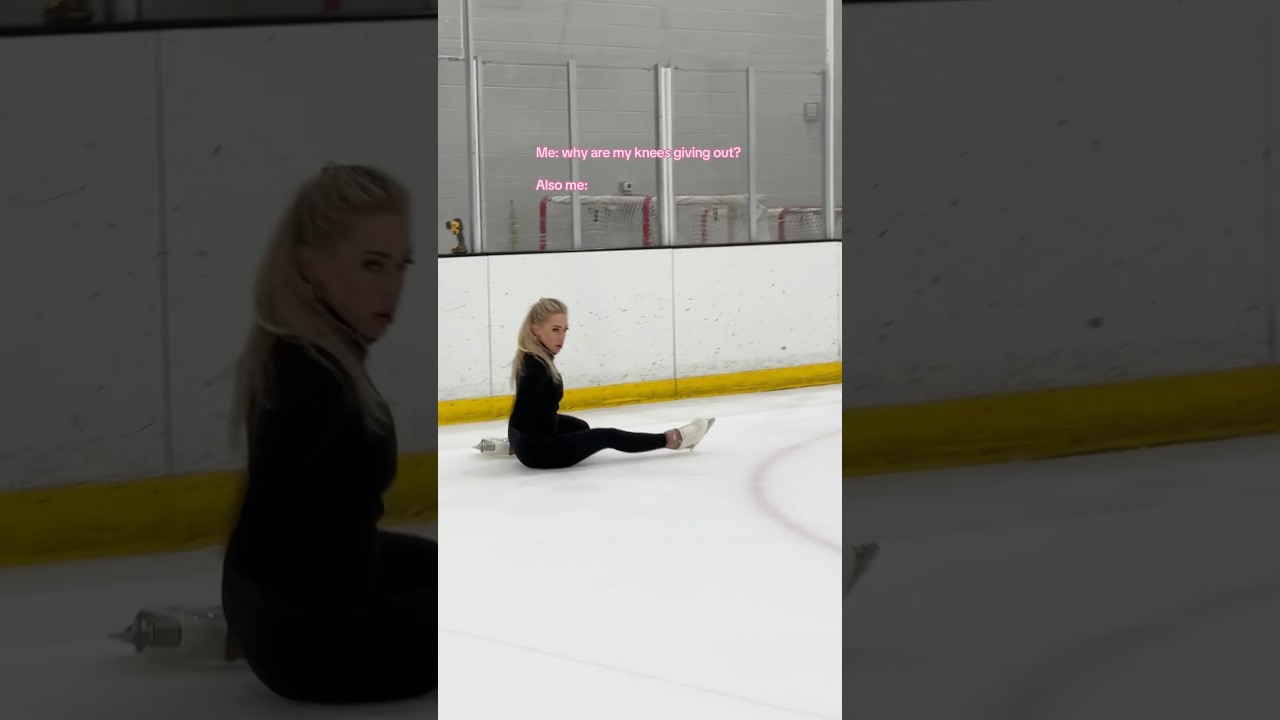 Jumping in your 30&rsquo;s hits different 🫠 #figureskater #figureskating #shortsvideo #shorts #iceskating