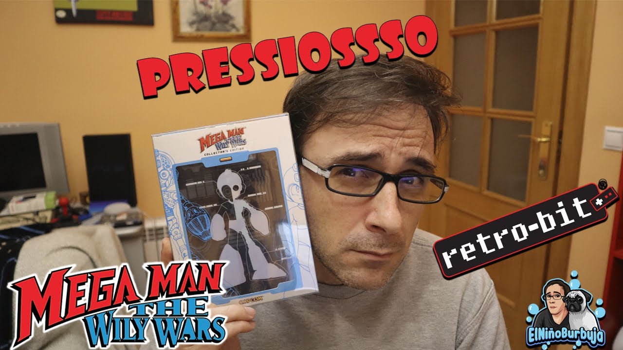 UNBOXING + GAMEPLAY MEGA MAN THE WILY WARS COLLECTORS EDITION || RETROBIT || MEGADRIVE / GENESIS