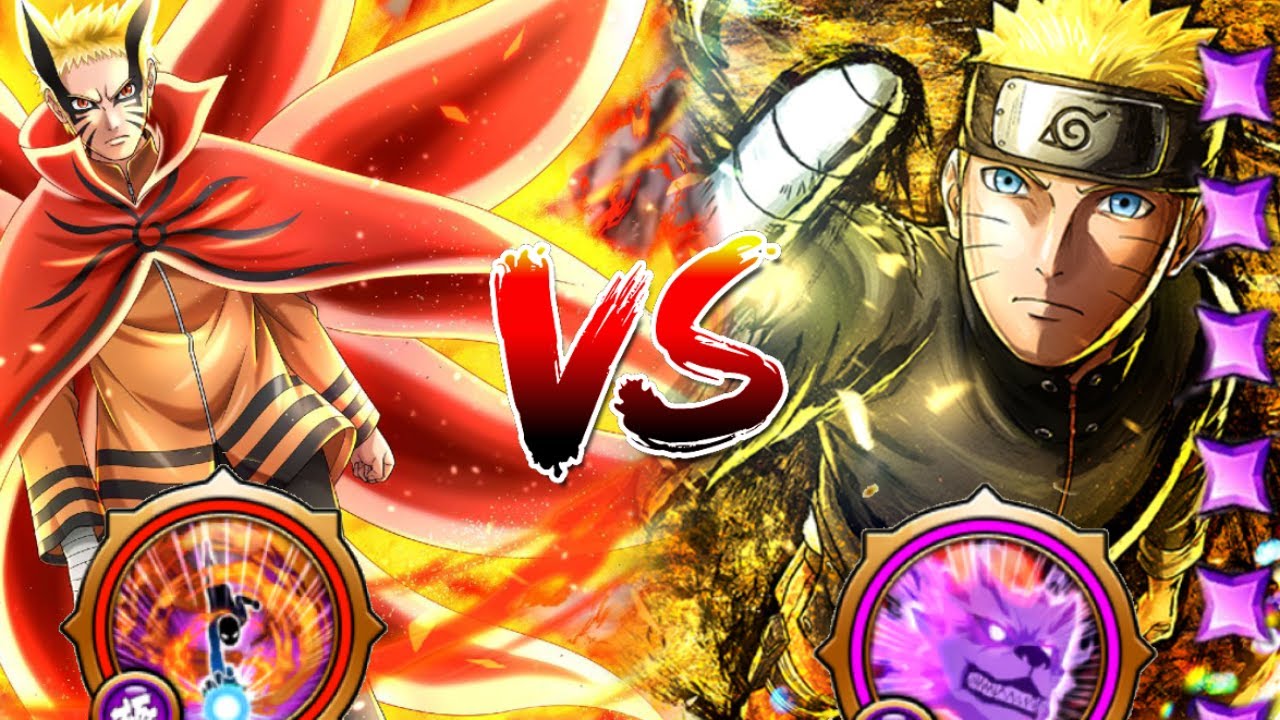 NXB NV: MAXED Naruto Baryon Mode Vs MAXED Naruto The Last! Who is the Best?
