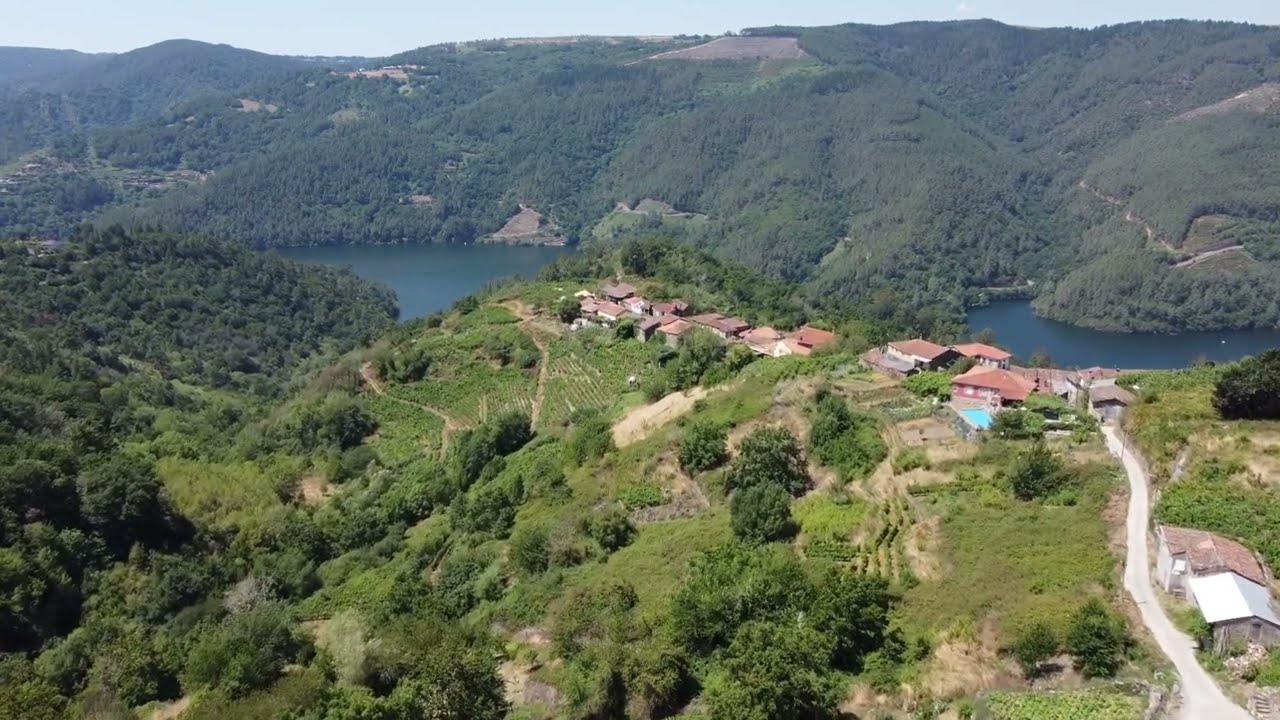 Pombeiro & Ribeiras de Miño - a vista de drone