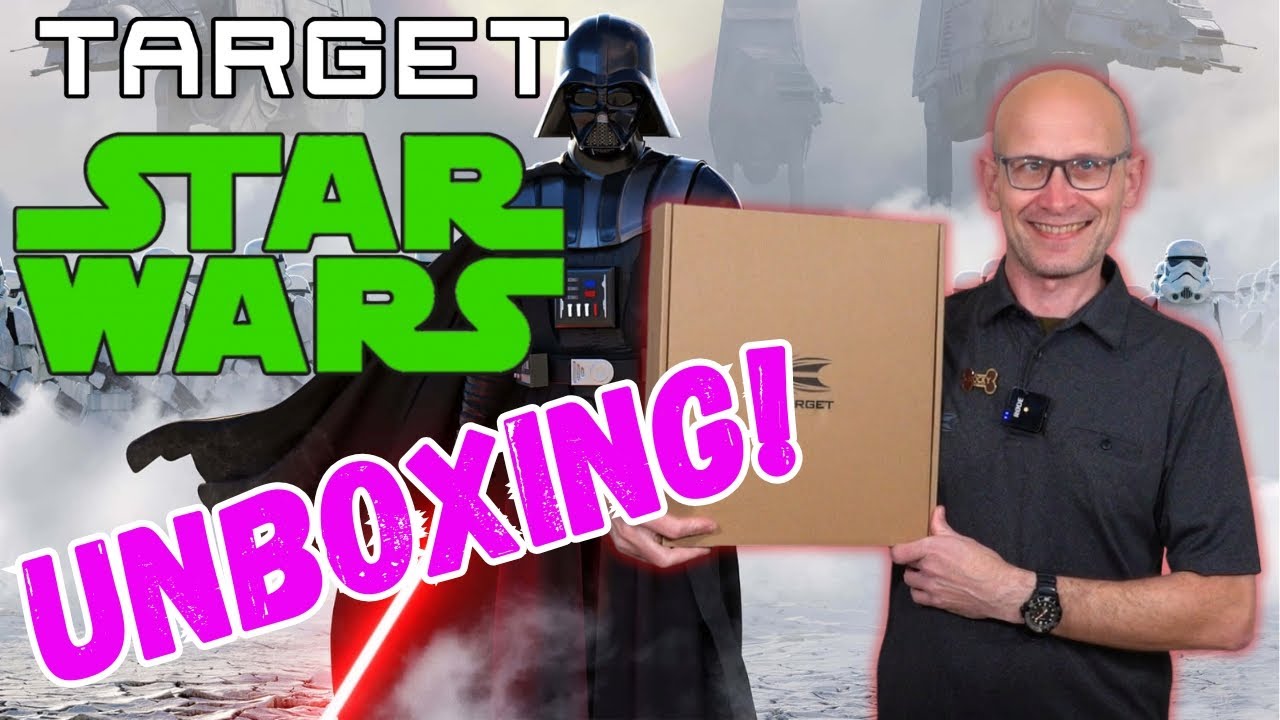 Распаковка Target Darts STAR WARS Launch