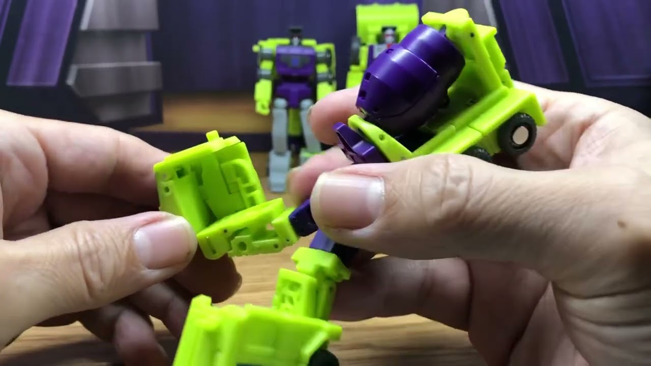 Newage Upgrade Kit for Scrapper, Hook, and Mixmaster - transformation