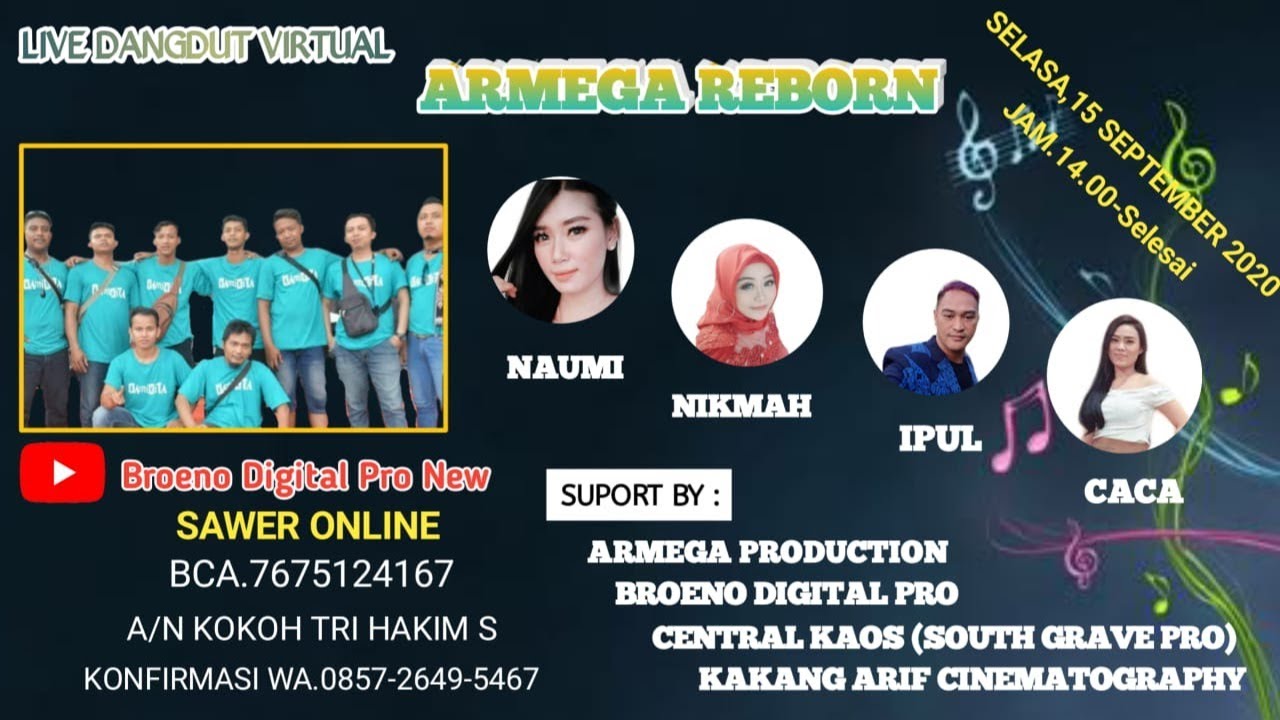LIVE DANGDUT VIRTUAL ARMEGA REBORN