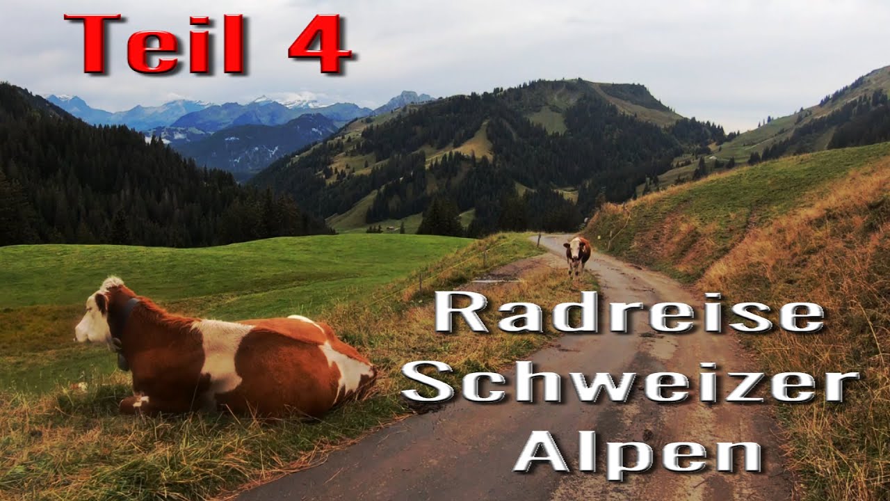 Radreise Schweizer Alpen #4 Höhlenwanderung – Jaunpass / Col de Bellegarde - Mittelbergpass