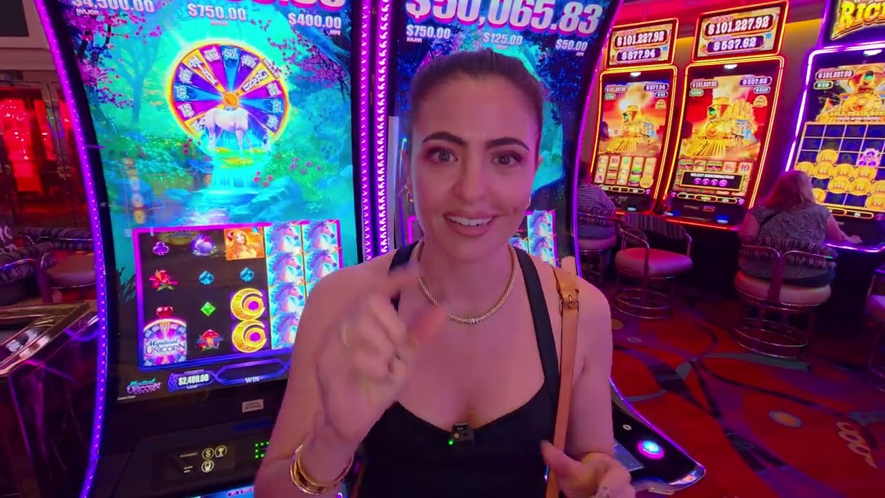 We WON an EXTRA BIG WIN on a New Game Stunning the Casino Crowd!
