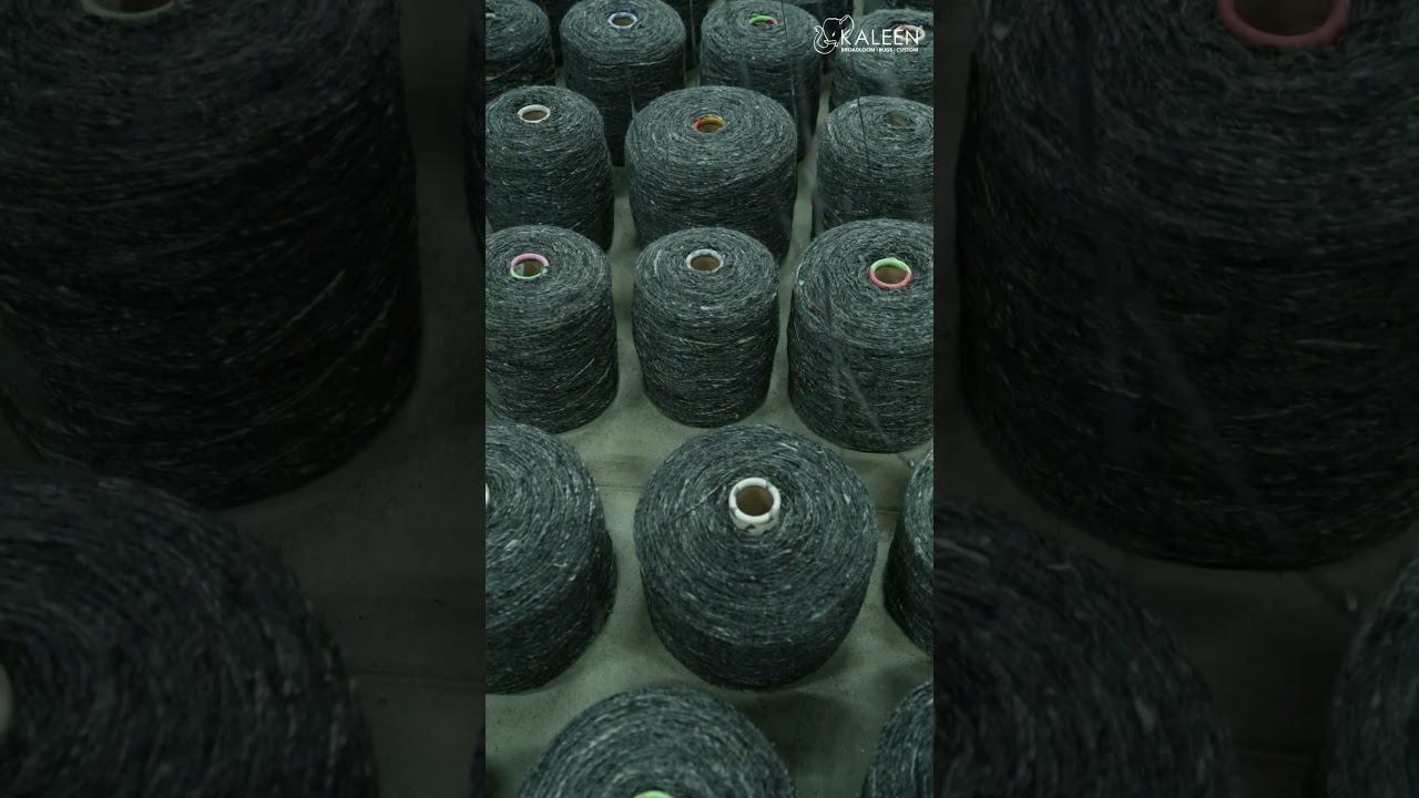 Threads that uplift - Rug by Kaleen