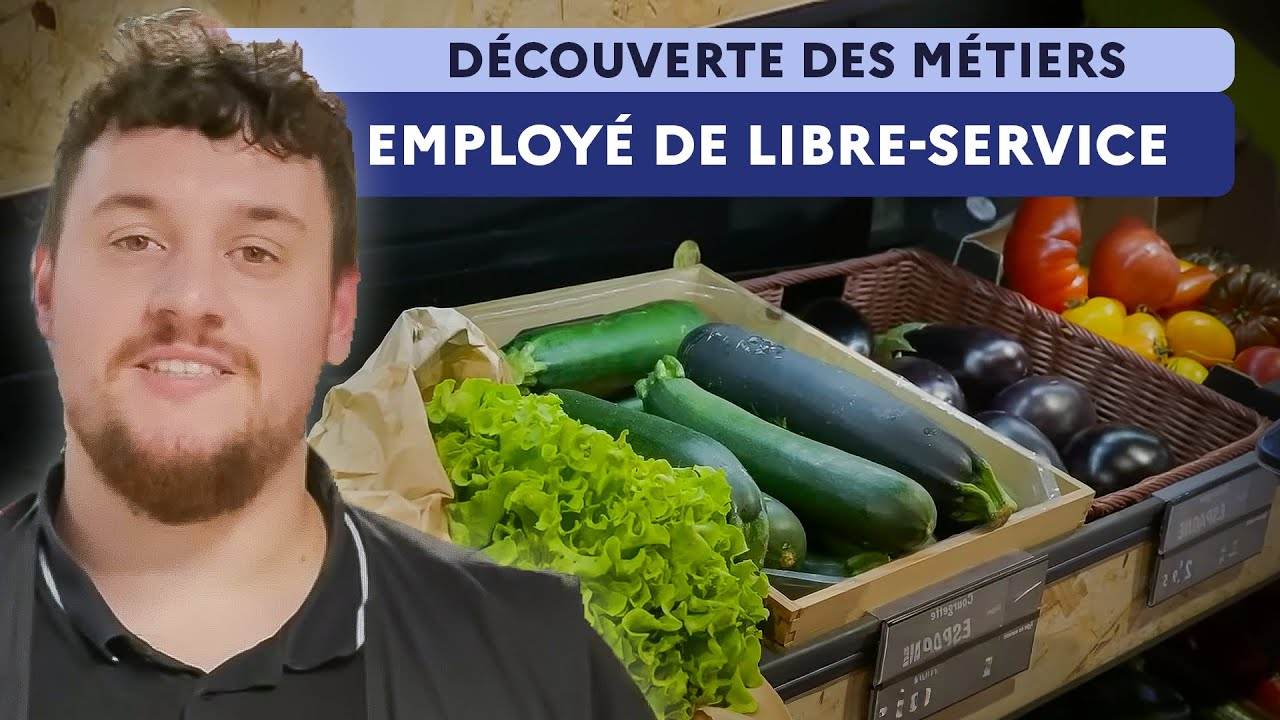 Employé de libre-service : approvisionner les rayons et renseigner la clientèle