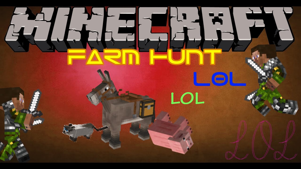 Minecraft Mini-games: Farm Hunt 