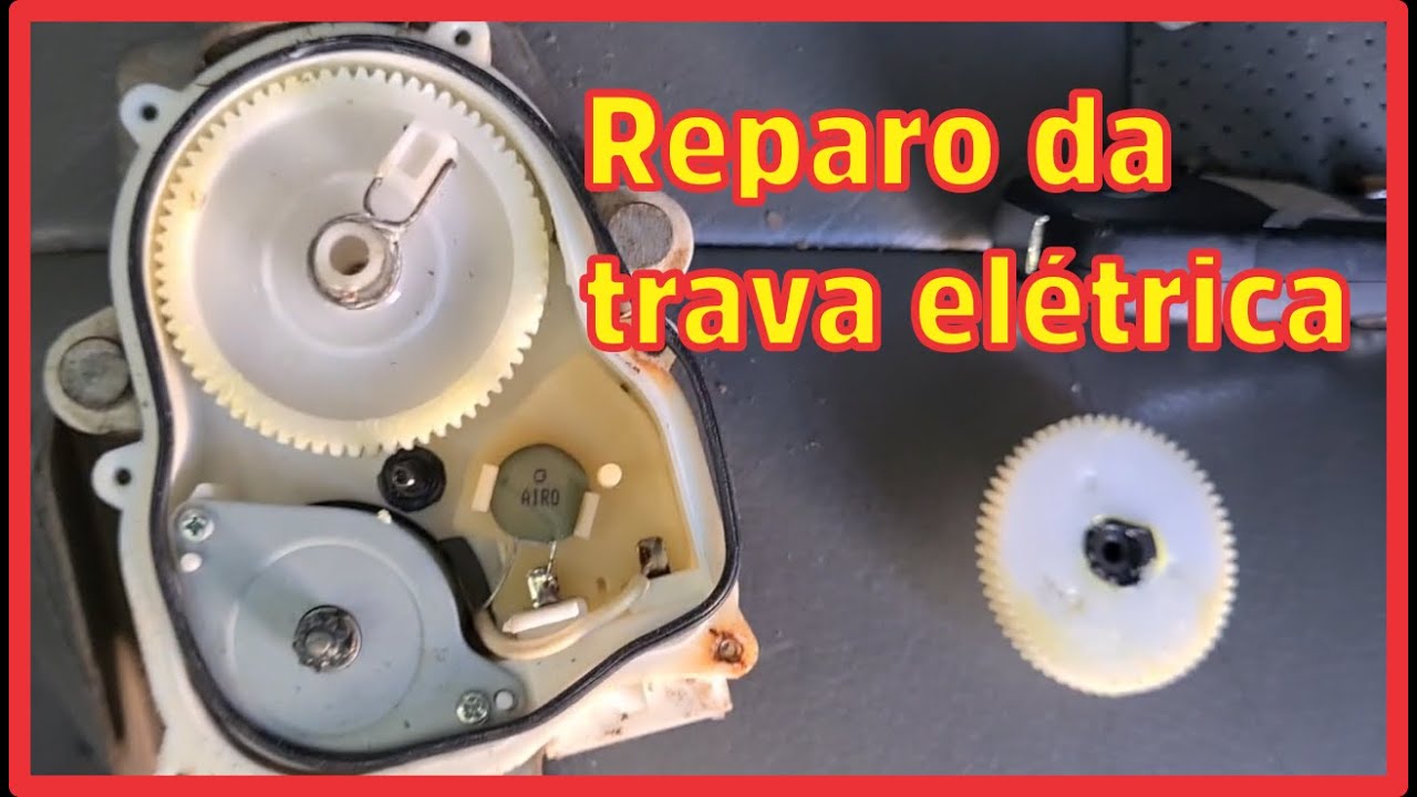 REPARANDO A TRAVA ELÉTRICA DA PAJERO SPORT
