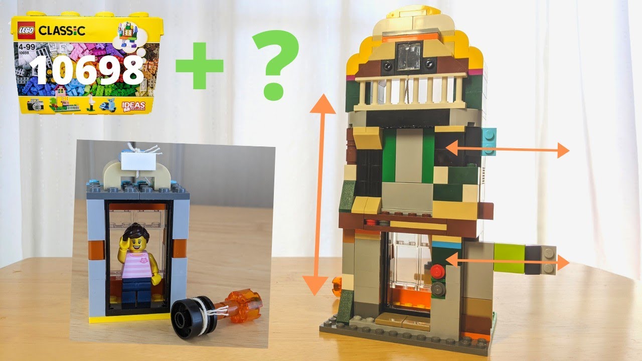 Как Сделать Лифт - Рецепт LEGO Classic 10698 (По Запросу Зрителей)